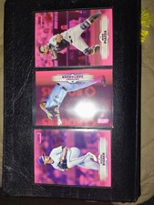 2025 Topps Stadium Club Pink Parallel Card Lot (3)