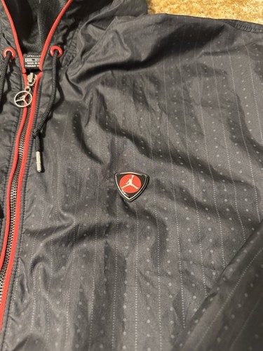 Vintage Nike Air Jordan XIV Last Shot 3XL Zip Up Jacket Mesh Lining - Picture 2 of 9