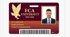Custom ID cards. for Business, Corporate, Security. printed on plastic PVC.