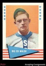 1961 Fleer #83 Ed Walsh WHITE SOX EX - EX/MT