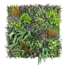 1 pc 40"X40"Artificial Boxwood Panel Hedge Topiary Plant Grass Backdrop Wall