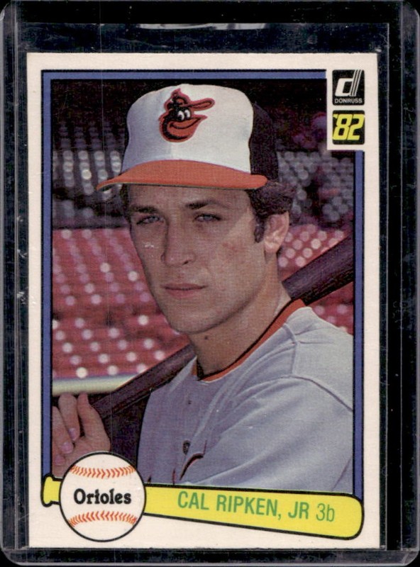1982 Donruss Cal Ripken Jr. RC #405 Orioles Rookie
