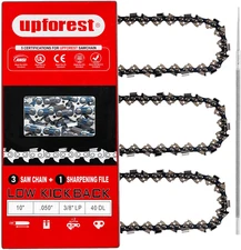 3PC 10 Inch Chainsaw Chain for Remington RM1015P RM1015SP RM1025P RM1025SPS RM10