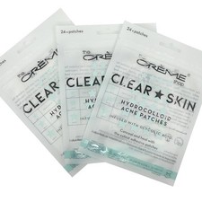 The Creme Shop Star Hydrocolloid Acne Patches 72ct Salicylic Glycolic Acid Mint