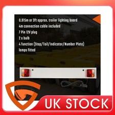 3FT TRAILER LIGHT for Tractor Taillight 4M CABLE led trailer light board 12v