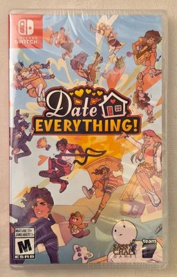 Date Everything! (Nintendo Switch Game, Team 17, Dating Sim, Visual Novel) New