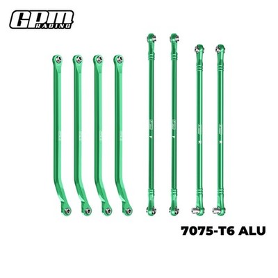 GPM 7075 Alloy High-Clearance Upper & Lower Link Bar Set VANQUISH 1/10 H10 OPtic