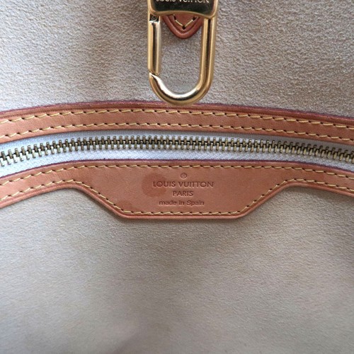 Autentica borsa a mano Louis Vuitton Damier Azur Hampstead MM N51206 F/S - Foto 18 di 19