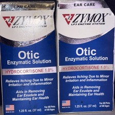 Two Pack Enzymatic Solution Dogs Cats 1 Ear Care Exp06/2027