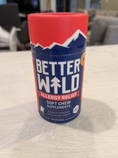 BetterWild Dog Allergy Relief Soft Chews Itching Scratching Skin Probiotic 30ct