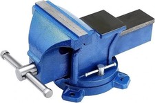 6" Heavy Duty Work Bench Vice Engineer Jaw Swivel Base Workshop Vise Clamp