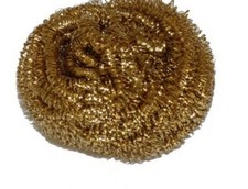 Brass Soldering Iron Tip Cleaning Wire Nozzle Cleaner Wool Sponge Ball Holder