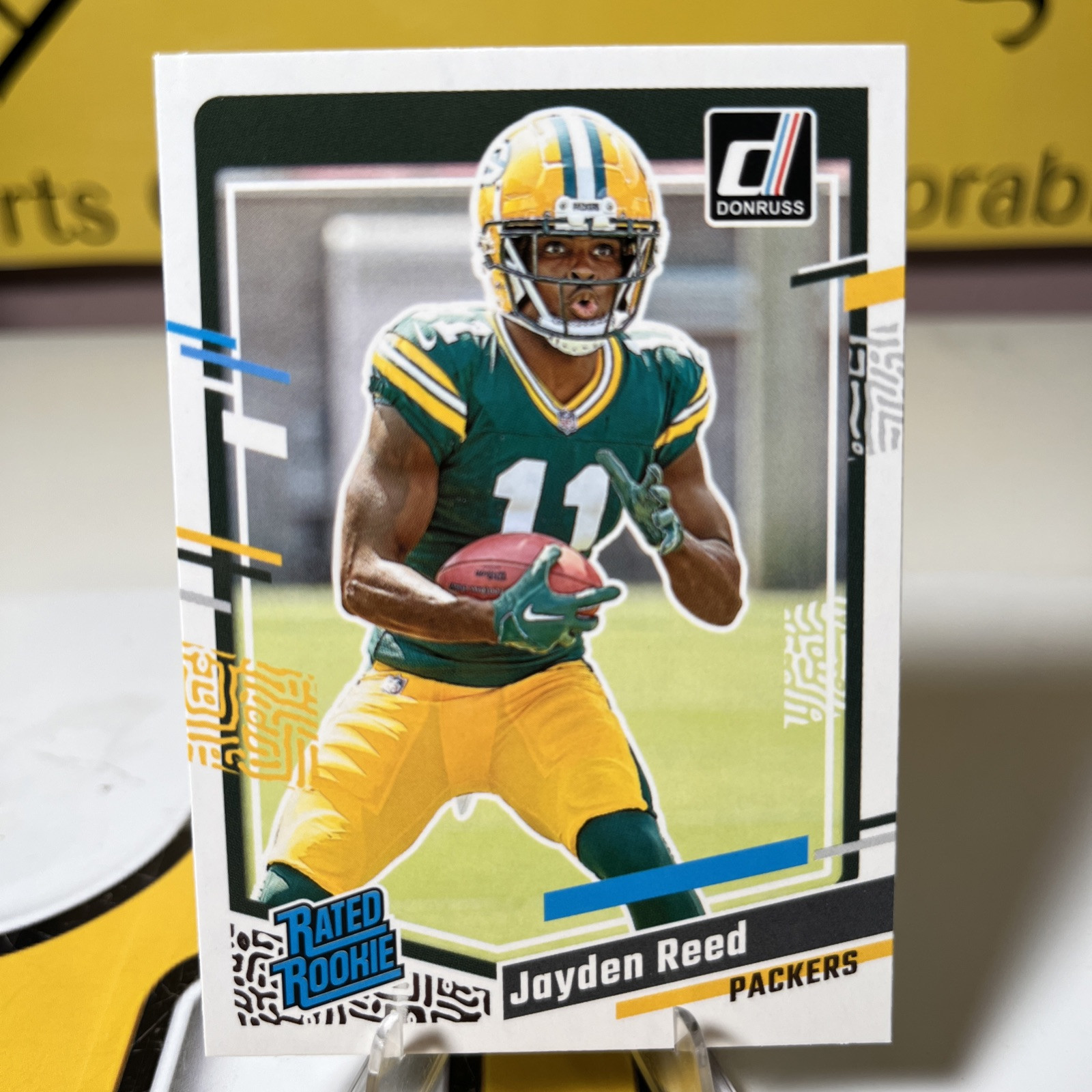 2023 Panini Donruss - Rated Rookie #334 Jayden Reed (RC)