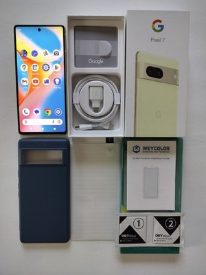 Google Pixel 7 - 128GB - Lemongrass - Unlocked Excellent