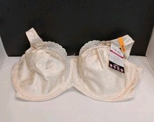 Playtex Secrets Lift Support Underwire Bra 4422 40DD Natural Beige Lace NEW/WT