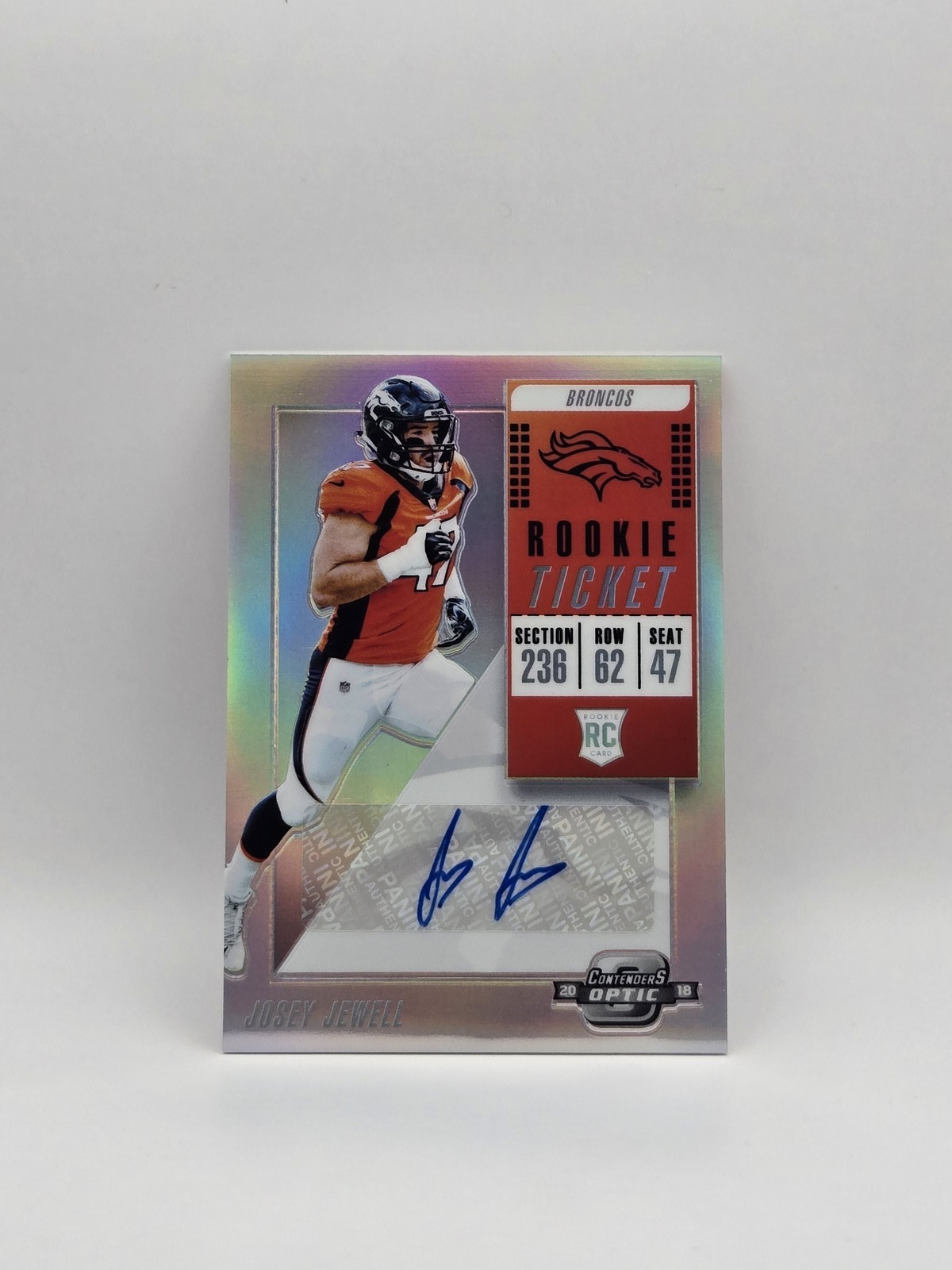Josey Jewell Panini Contenders Optic #194 Base
