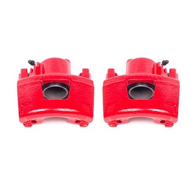 PowerStop Disc Brake Caliper Set - Red Powder Coated Calipers
