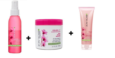 Matrix Biolage ColorLast Conditioner für Farbschutz + Haarmaske & Spray