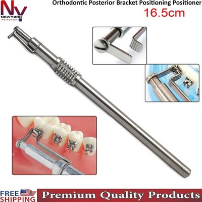 Orthodontic Posterior Bracket Positioning Gauge Direct Bond Bracket Holder New