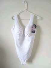 Honeylove Womens Bodysuit 3X White Liftwear Seamless Shaping Sculpting NWT