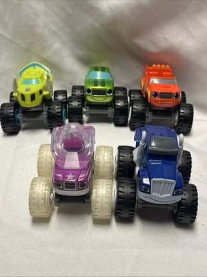 Blaze and the Monster Machines Toy Cars  5   Blaze Starla Crusher Zeg Pickle