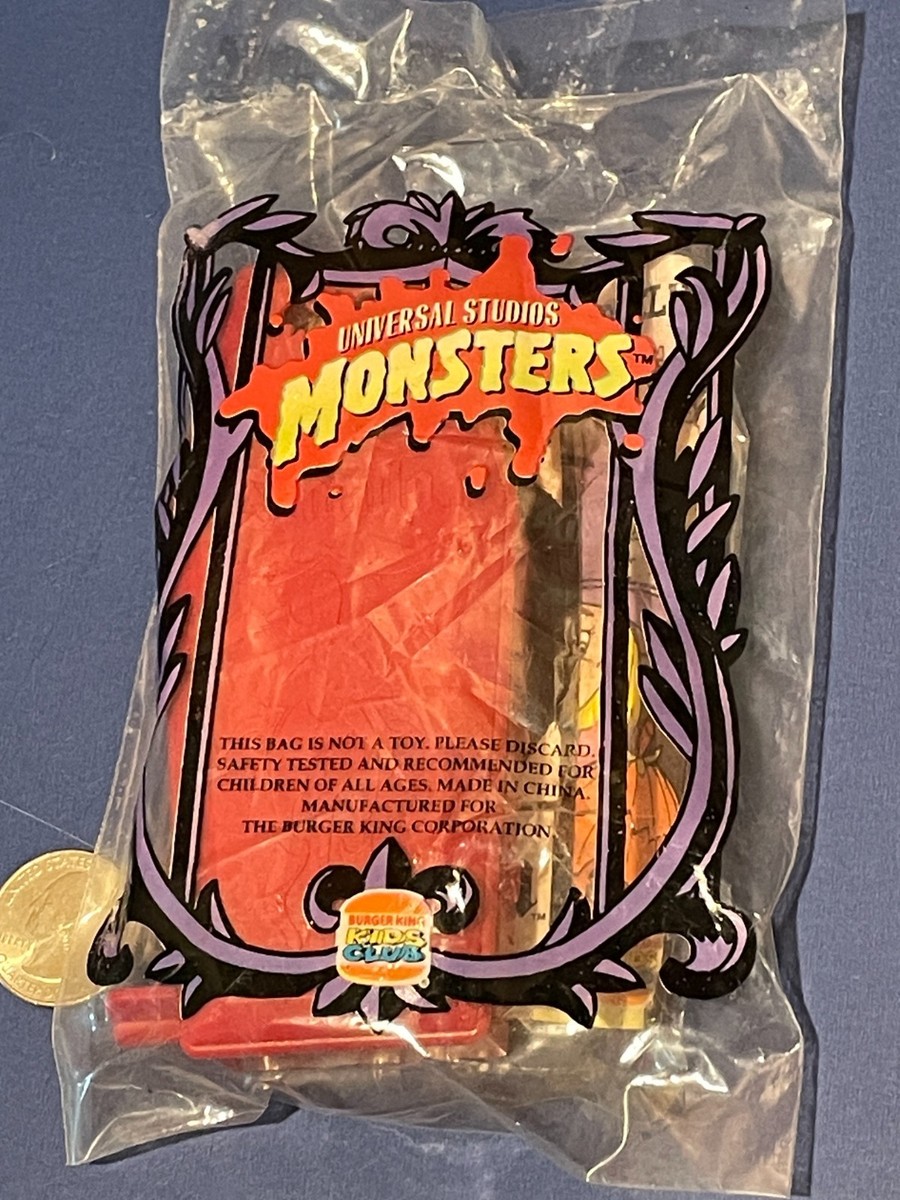 Universal Studios Monsters 1997 Burger King Kids Meal Toys