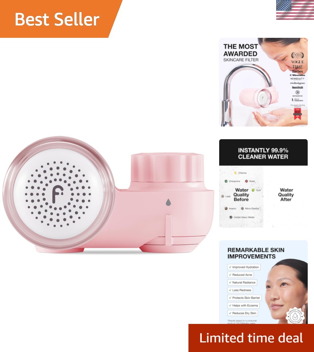 Skincare Filter 2.0, Bathroom Sink Filter Faucet for Skin Ca