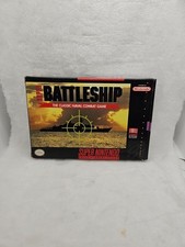 Super Battleship (Super Nintendo Entertainment System, 1993) Complete Tested 