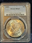 1883-P Morgan Silver Dollar PCGS MS63