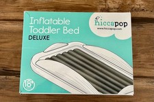 Inflatable Toddler Travel Bed with Safety Bumpers by Hiccapop - New In Box