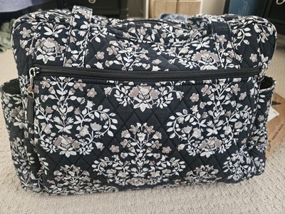 Vera Bradley Chandelier Noir Get Carried Away Travel Tote Bag