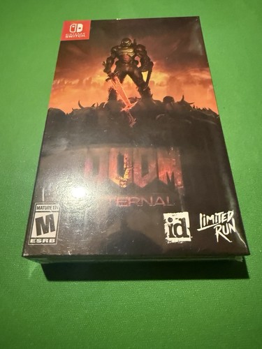 Brand New Doom Eternal Steelbook Edition - Nintendo Switch Limited Run Games LRG