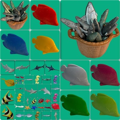 Playmobil  Tiere Tier Fisch Fische See Meer Ozean Aquarium Hai AUSWÄHLEN #P5