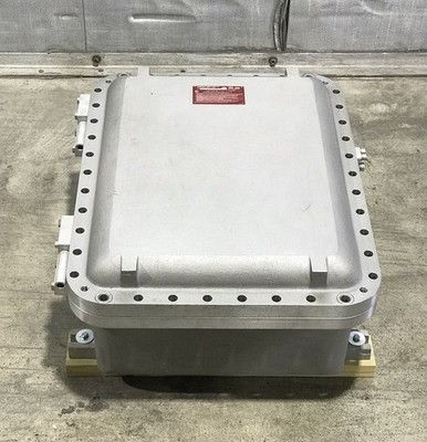 HOUSTON STOCK NEW ADALET XCE-182408-N4 EXPLOSION PROOF ENCLOSURE 18x24x8 NEMA 9