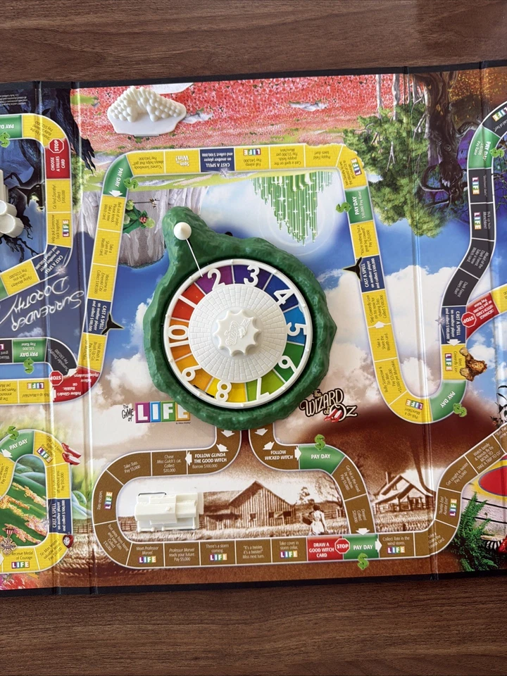 The Wizard Of Oz Game Of Life Collectors Edition Replacement Game Board - Image 3 of 4