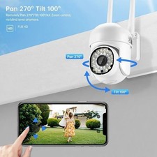 Pack Wireless 5G WiFi 1080P Security Camera System Smart Outdoor Night Vision 7