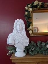 Bust of King William III, "King Billy" William of Orange, 3D printed statue.
