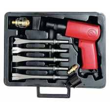 Chicago Pneumatic Cp7111k 0.401 Round Pistol Air Hammer Kit 3000 Bpm Chicago Pneumatic Cp7111k 0.401 Round Pistol Air Hammer Kit 3000 Bpm