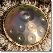 Gold Standard Handpan, 12Note, D Kurd, Stainless Steel, 432Hz Free Intl delivery
