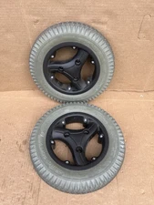 Quickie Q700M Qm-710 Solid Drive Wheels Tires Wheelchair 3.00-8 PR1MO - PAIR