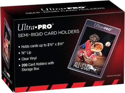 Ultra PRO 200 Graded Card Submission Semi-Rigid Card Holder Karten Toploader