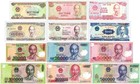Vietnam 100-500000 Dong 12 Pieces Set, 1987-2023, P-100A-124, UNC