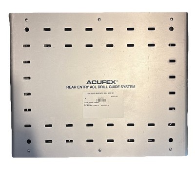 Acufex ACL Drill Guide Set Case Tray Insert Arthroscopic Orthopedics Surgical