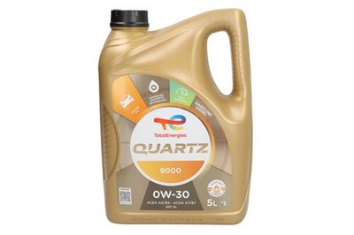 For TOTAL ENERGIES QUARTZ 9000 0W30 A5/B5 5L Engine Oil 0W30 5L Quartz 2214297 E