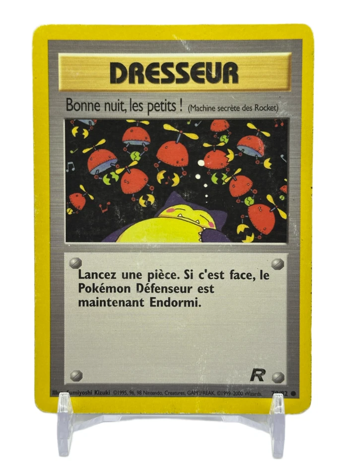 Bonne nuit les petits 79/82 Team Rocket Pokémon FR Edition 2 MP - Photo 1/4