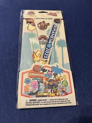 【4個セット】WCS2025アナハイム　ピンズ&ランヤードセット 4個セット】WCS2025アナハイム ピンズ&ランヤードセット ポケモン世界