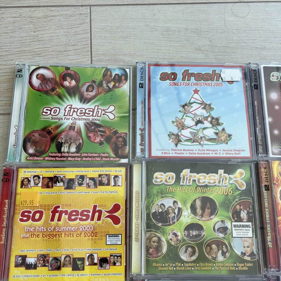 So Fresh CDs Bulk Lot x30 Country Pop Rock Dance R&B 00s Music Compilation Mixed - Image 4 of 4