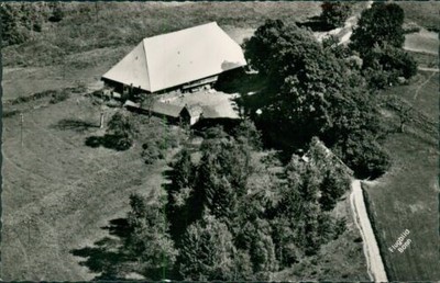 Ansichtskarte Stockwald b. St. Georgen Gasthaus zur Linde Luftbild  (Nr.9099)