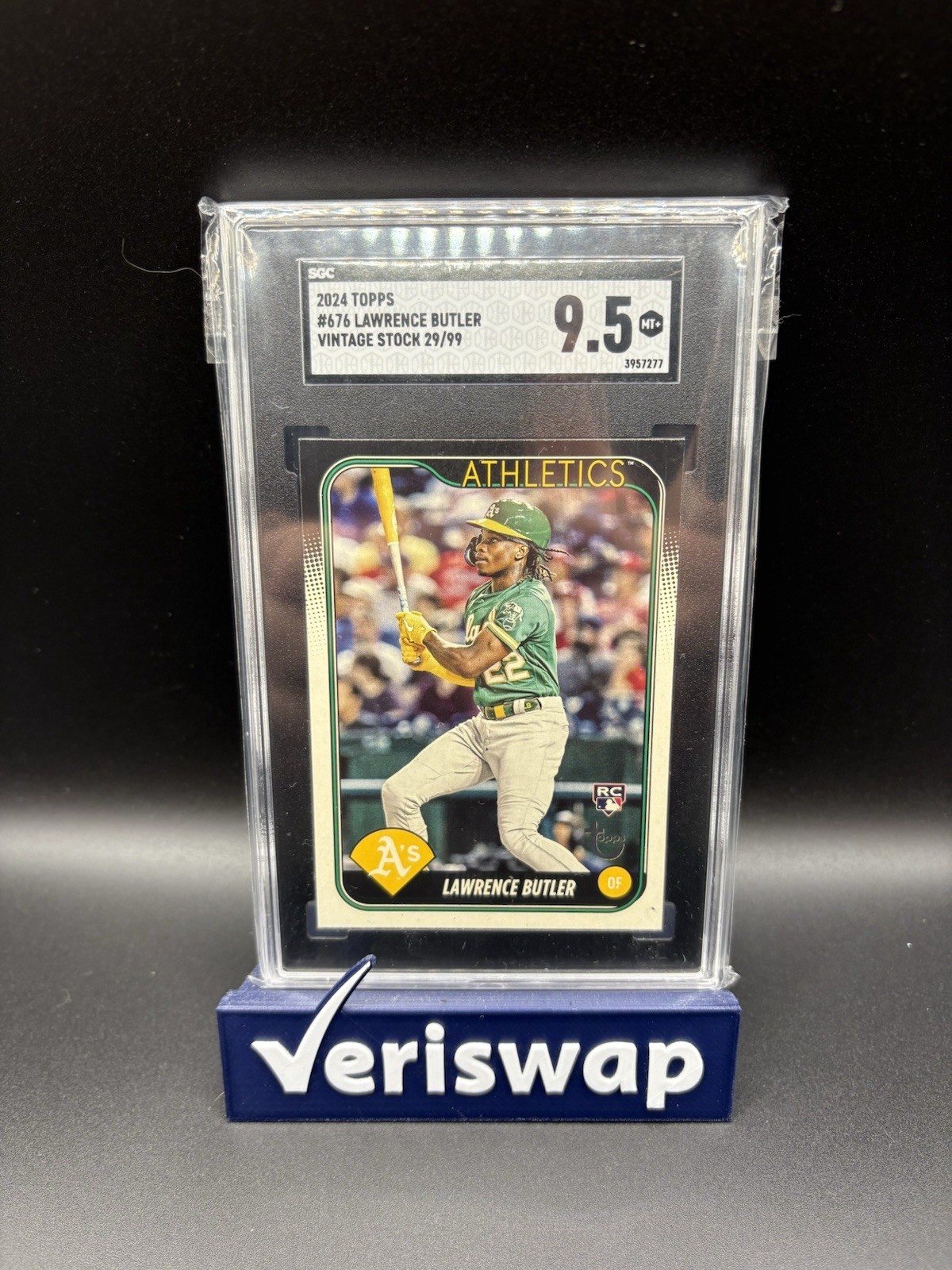 2024 Topps Series 2 - Lawrence Butler #676 Vintage Stock /99 (RC)