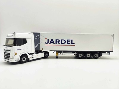 ELIGOR118424 DAF XG SEMI VAN TRANSPORT JARDEL 1/43